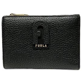 Furla Leather WP00242 Bifold Wallet Black