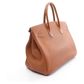 Hermès-Sac à main Hermès Birkin 35 Togo marron-Marron