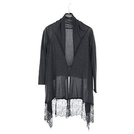 Valentino Woll-Seiden-Kaschmir-Cardigan Braun