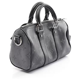 Louis Vuitton-Louis Vuitton Keepall XS Monogram Eclipse Handbag M45947-Black