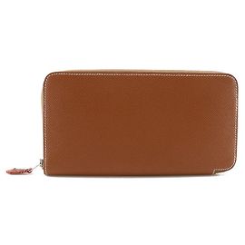 Hermès Hermes Azap Silk In Epsom Long Wallet Brown