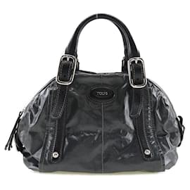 Tod's-Tod's Nylon Leather G-Line Handbag-Green