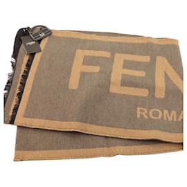 Fendi-Fendi Wool Scarf FXS124-Other