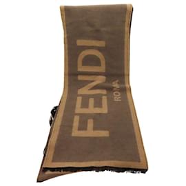 Fendi-Fendi Wool Scarf FXS124-Other