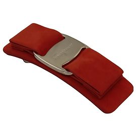 Accessorio per Capelli in Camoscio Salvatore Ferragamo Altro