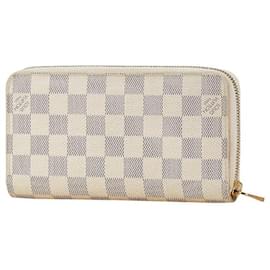 Louis Vuitton-Louis Vuitton Damier Azur Zippy Wallet N60019-White