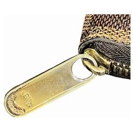 Louis Vuitton-Louis Vuitton Damier Zippy Wallet N60015-Brown