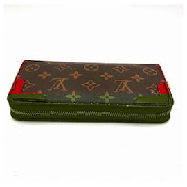 Louis Vuitton-Louis Vuitton Monogram Zippy Wallet M61854-Brown