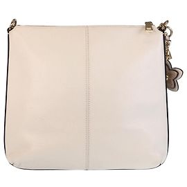 Bolsa transversal de couro Lexy da Coach Branco
