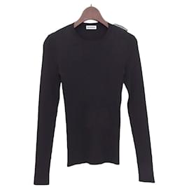 Balenciaga-Balenciaga Knit Sweater Black 570828-Black