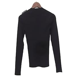 Balenciaga-Balenciaga Knit Sweater Black 570828-Black