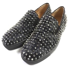 Christian Louboutin-Christian Louboutin Wool Slip-on Shoes-Other
