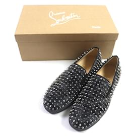 Christian Louboutin-Christian Louboutin Wool Slip-on Shoes-Other