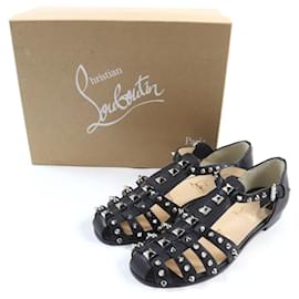 Christian Louboutin-Christian Louboutin Studded Leather Sandals-Other