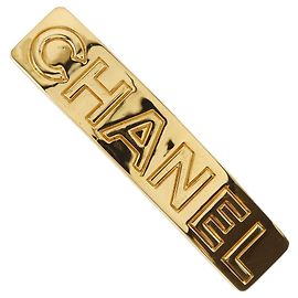 Fermaglio per capelli placcato oro Chanel 97A D'oro