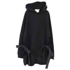 Sudadera de algodón Valentino negra VB3MF08F64G Negro