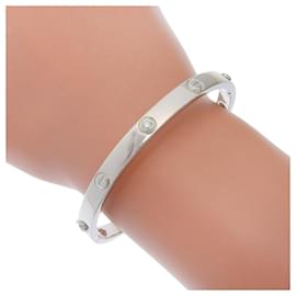 Autre Marque-K18WG Diamond Bangle 0.60ct White Gold-White