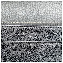 Balenciaga-Balenciaga Chain Wallet Shoulder Bag Black-Black