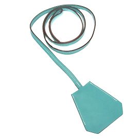 Pendentif en forme de clé Clochette d'Hermès Vert