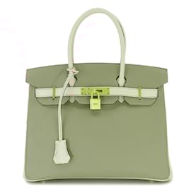 Hermès-Hermes Birkin 30 Handbag in Rose Azalee-Pink