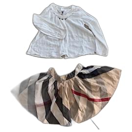 Burberry-Skirts-Black,White,Red,Beige