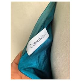 Calvin Klein-Dresses-Blue,Bronze,Light brown