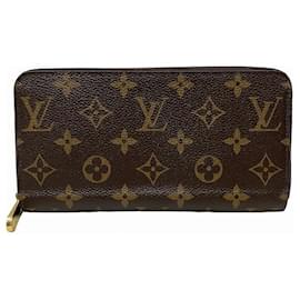 Louis Vuitton-Louis Vuitton Monogram Zippy Wallet M41895-Brown