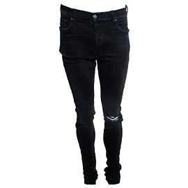 Amiri jeans neri strappati Nero