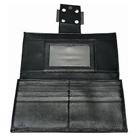 Fendi-Fendi Zucchino 8M0032 Bifold Wallet-Black