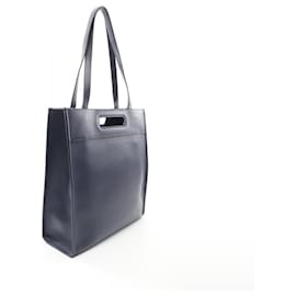 Fendi-Fendi Leather Tote Bag 7VA481-Blue