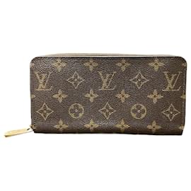 Louis Vuitton-Louis Vuitton Monogram Zippy Wallet M42616-Brown