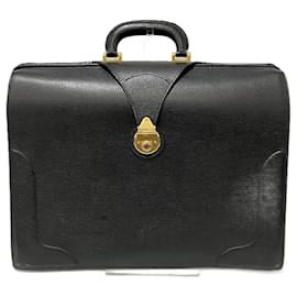 Burberry-Burberry Black Leather Handbag-Black