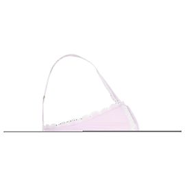 Top bustier sem mangas plissado Skipper da Loveshackfancy em algodão roxo Roxo