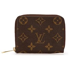 Louis Vuitton-Louis Vuitton Monogram Zippy Coin Purse M60067-Brown
