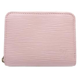 Louis Vuitton-Louis Vuitton Epi Leather Zippy Coin Purse M61206-Pink
