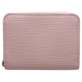 Louis Vuitton-Louis Vuitton Epi Leather Zippy Coin Purse M61206-Pink