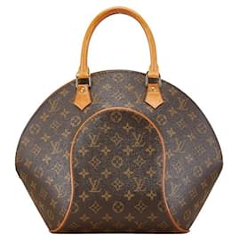 Louis Vuitton-Louis Vuitton Monogram Ellipse MM Handbag-Brown,Monogram