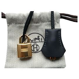 bell, pull tab and lock hermès new for hermès bag dustbag Grey