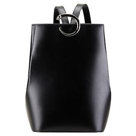Schwarzer Leder-Rucksack Panthère von Cartier Schwarz
