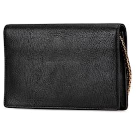 Balenciaga-Balenciaga Chain Wallet Shoulder Bag-Black