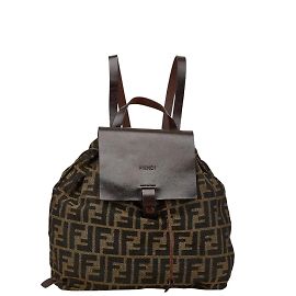 Zaino Fendi Zucca Marrone