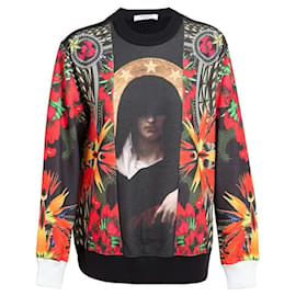 Pull Givenchy Imprimé Madonna Patchwork Multicolore