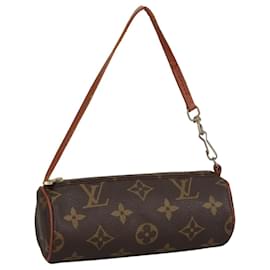 Louis Vuitton-LOUIS VUITTON Monogram Papillon Pouch LV Auth 100080-Monogram