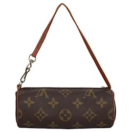 Louis Vuitton-LOUIS VUITTON Monogram Papillon Pouch LV Auth 100080-Monogram