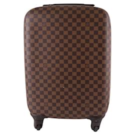 Louis Vuitton-Leather suitcase-Brown