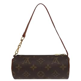Louis Vuitton-LOUIS VUITTON Monogram Papillon Pouch LV Auth 98573-Monogram