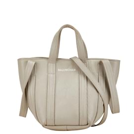 Balenciaga-Balenciaga Everyday XS North South Shoulder Bag-Brown