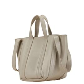 Balenciaga-Balenciaga Everyday XS North South Shoulder Bag-Brown