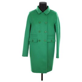 Tara Jarmon Wool coat Green