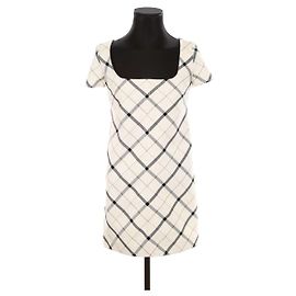 Courreges Weißes Kleid Weiß